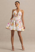 ESTAMPADO FLORAL CREMA