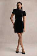 ESTAMPADO DE LUNARES CON BASE NEGRA