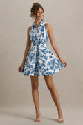 ESTAMPADO AZUL PORCELANA